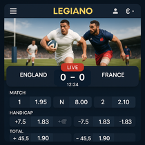 Legiano - Rugby Top 14 Betting